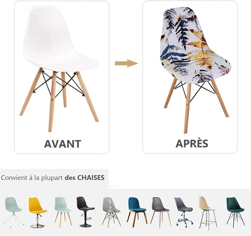 Housse de Chaise Scandinave - Arizona