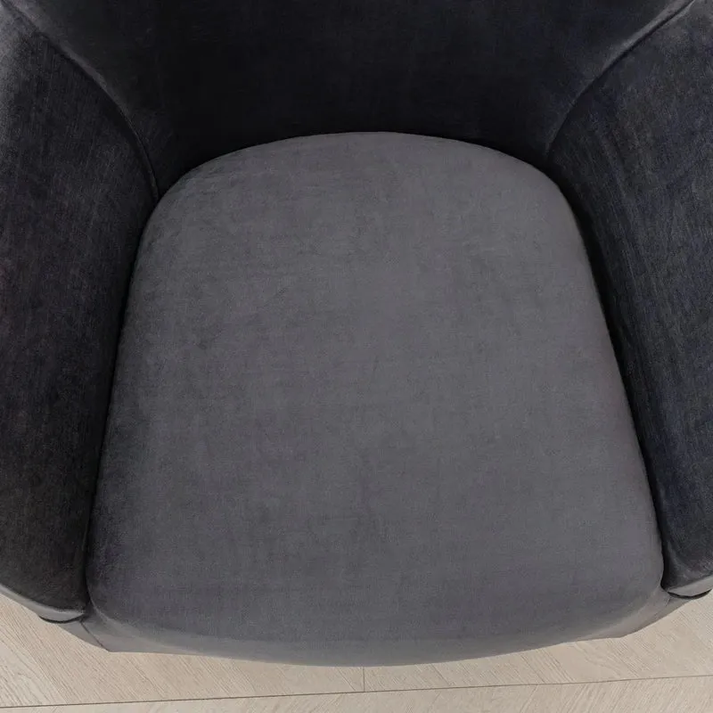 Housse extensible pour fauteuil à oreilles IKEA OSKARSHAMN velours 11 couleurs unie