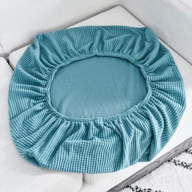 Housse Bleu pour Coussin d'Assise de Canapé