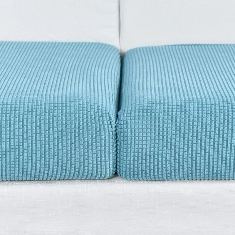 Housse Bleu pour Coussin d'Assise de Canapé