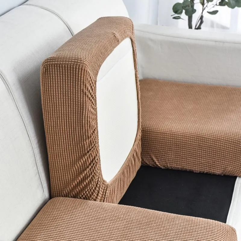 Housse Camel pour Coussin d'Assise de Canapé
