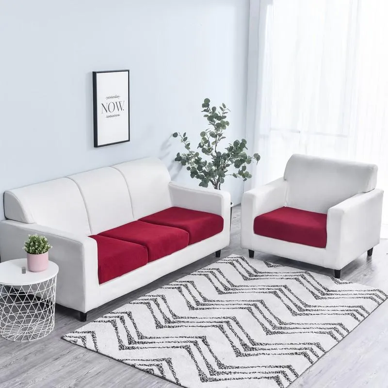 Housse Bourgogne pour Coussin d'Assise de Canapé