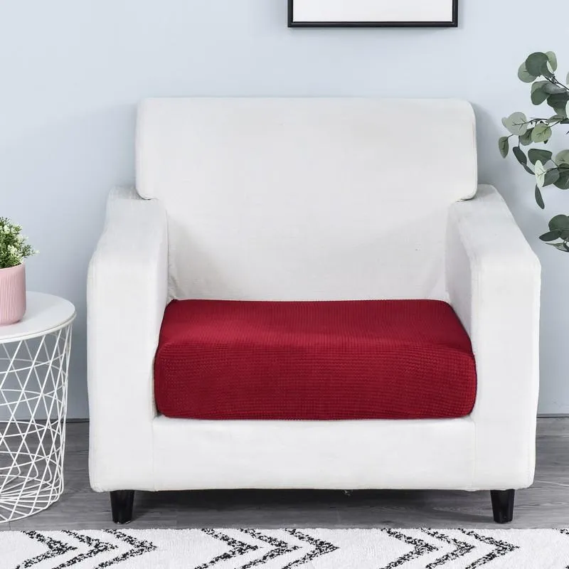 Housse Bourgogne pour Coussin d'Assise de Canapé