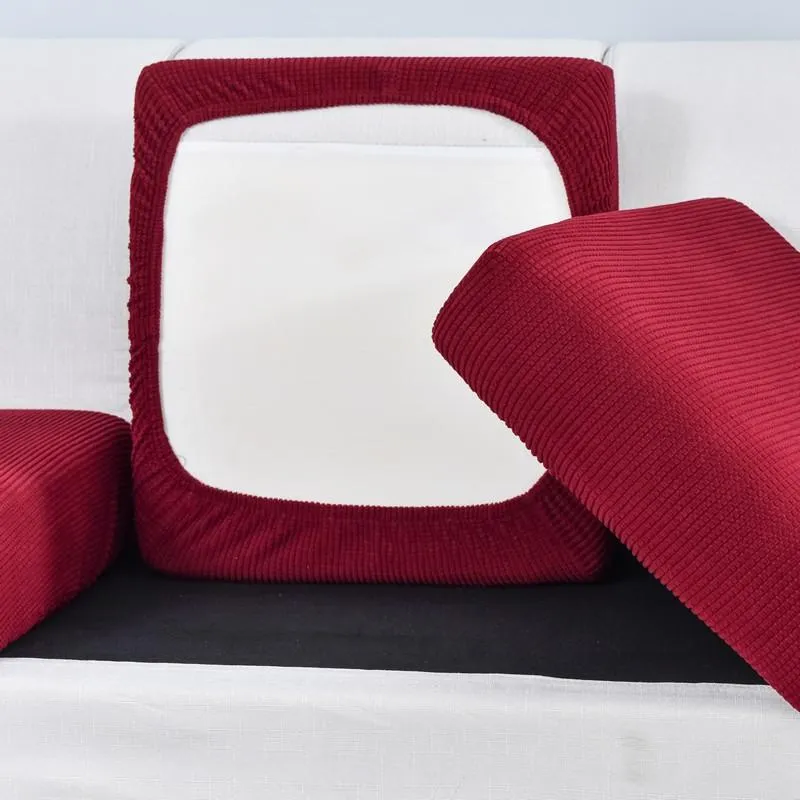 Housse Bourgogne pour Coussin d'Assise de Canapé