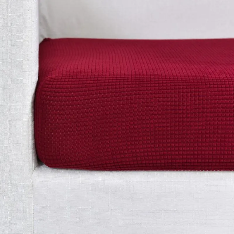 Housse Bourgogne pour Coussin d'Assise de Canapé