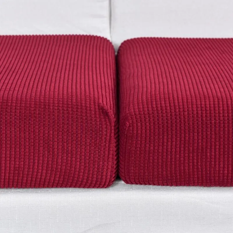 Housse Bourgogne pour Coussin d'Assise de Canapé