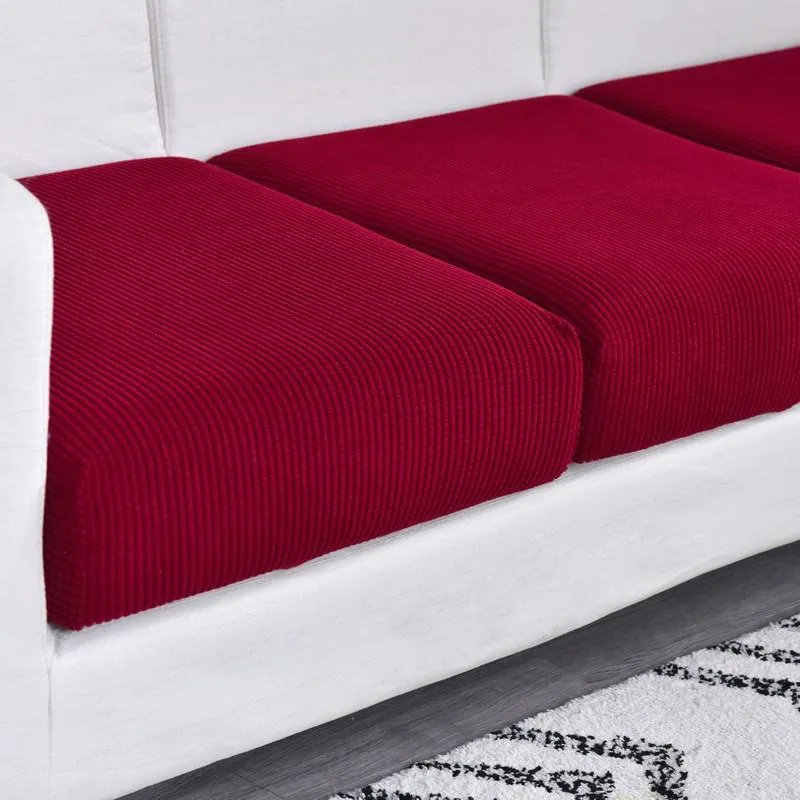 Housse Bourgogne pour Coussin d'Assise de Canapé