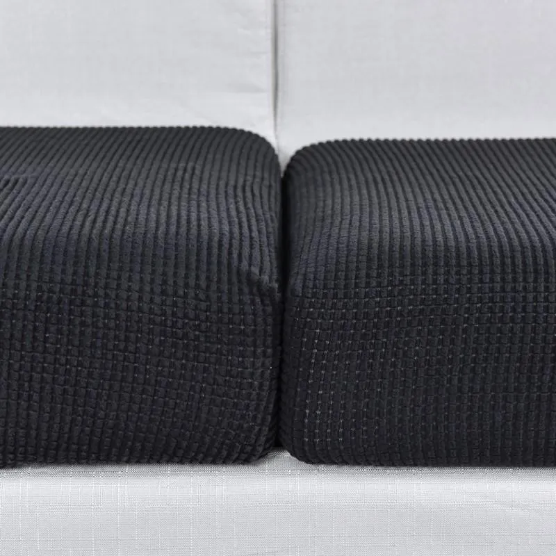Housse Noir pour Coussin d'Assise de Canapé