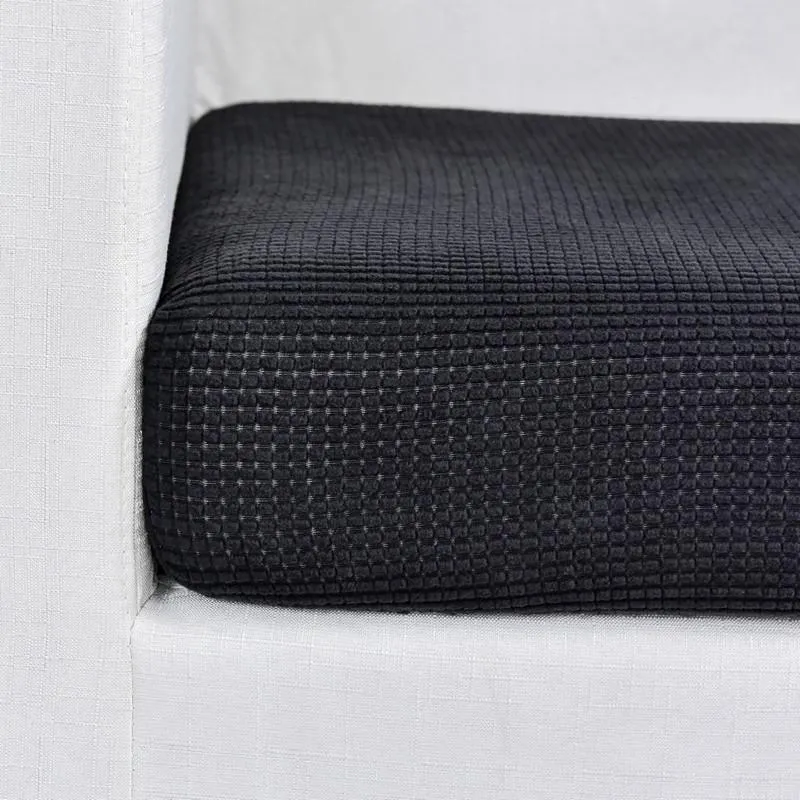 Housse Noir pour Coussin d'Assise de Canapé
