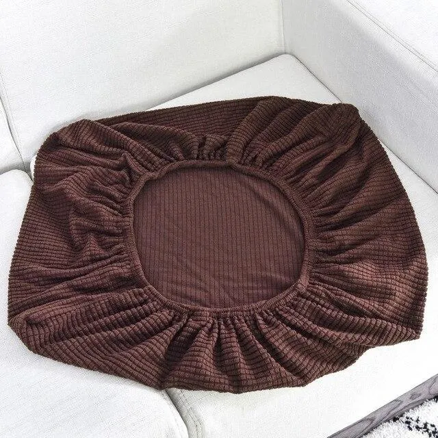 Housse Marron pour Coussin d'Assise de Canapé