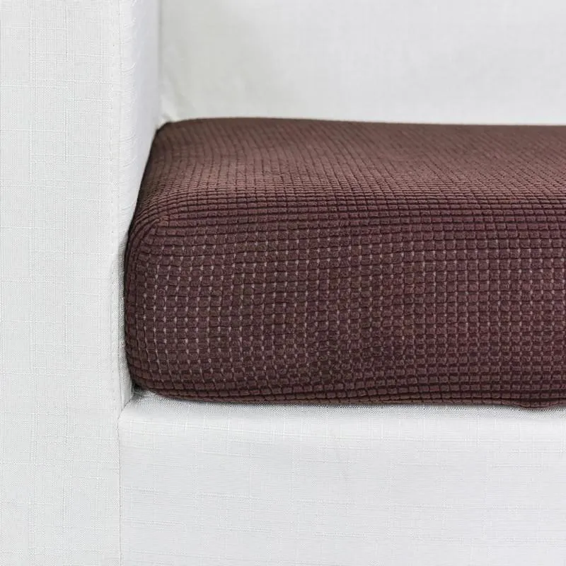 Housse Marron pour Coussin d'Assise de Canapé
