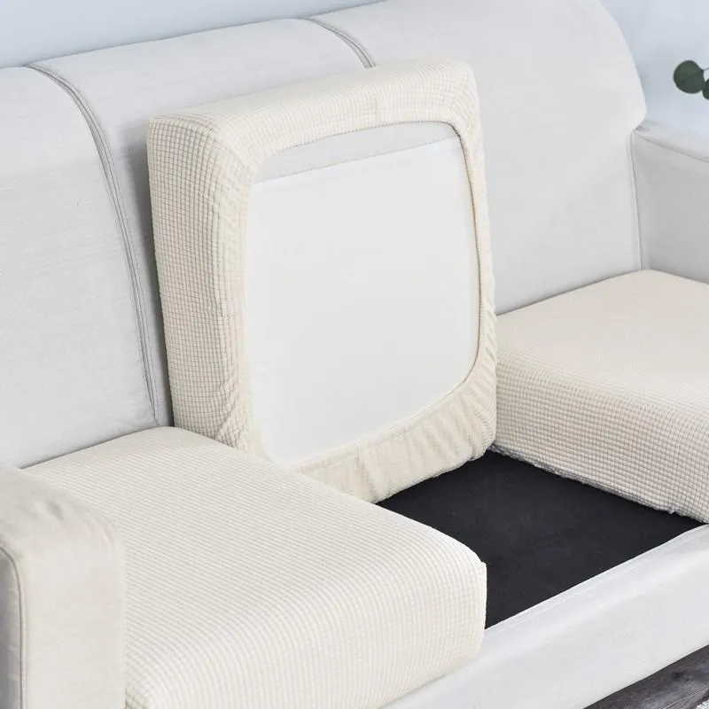 Housse Blanche pour Coussin d'Assise de Canapé