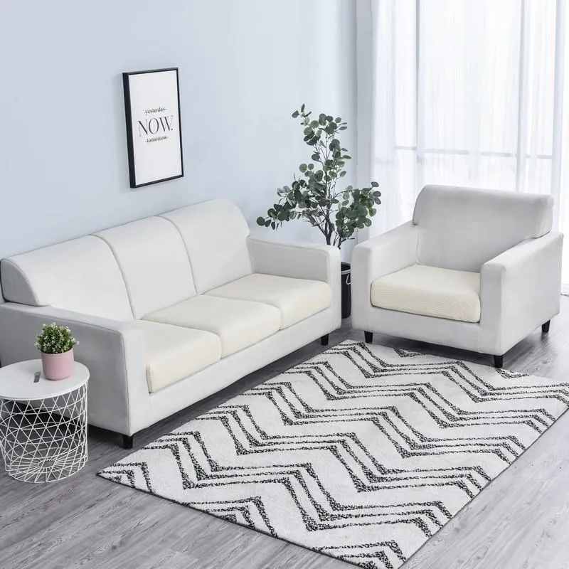 Housse Blanche pour Coussin d'Assise de Canapé