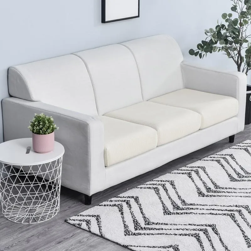 Housse Blanche pour Coussin d'Assise de Canapé