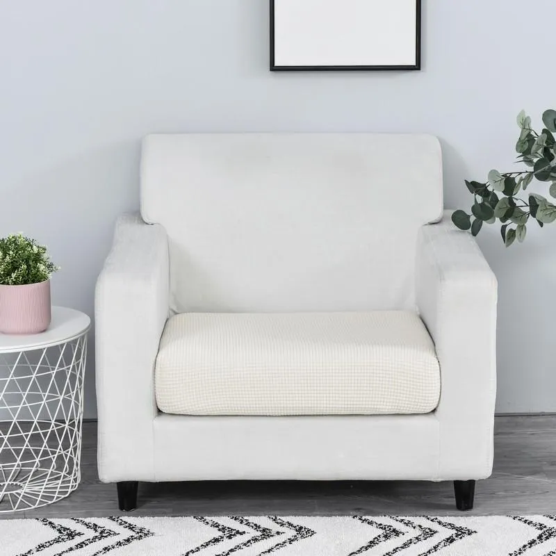 Housse Blanche pour Coussin d'Assise de Canapé