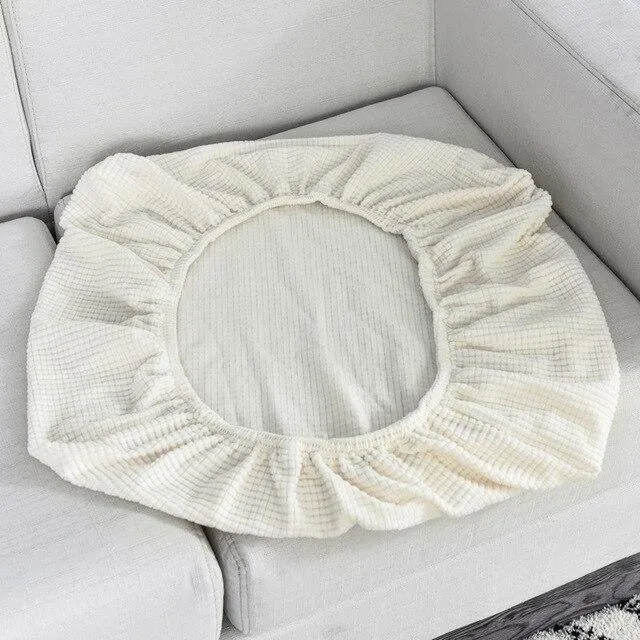 Housse Blanche pour Coussin d'Assise de Canapé