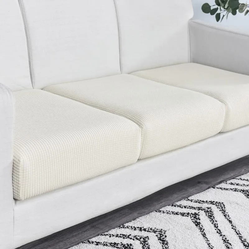 Housse Blanche pour Coussin d'Assise de Canapé