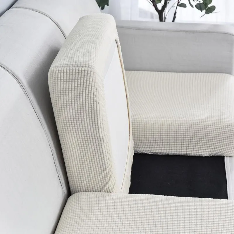 Housse Blanche pour Coussin d'Assise de Canapé