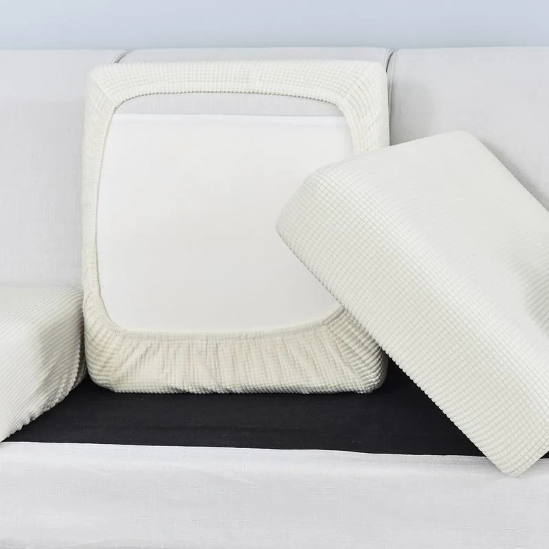 Housse Blanche pour Coussin d'Assise de Canapé