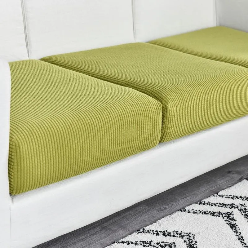 Housse Vert pour Coussin d'Assise de Canapé