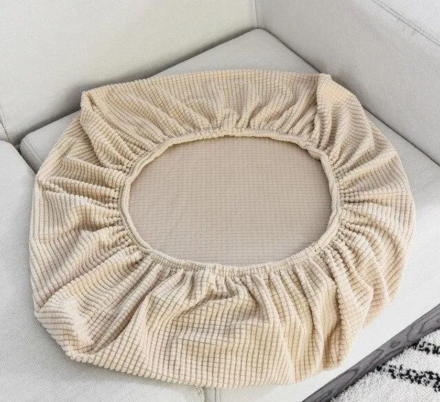 Housse Beige pour Coussin d'Assise de Canapé