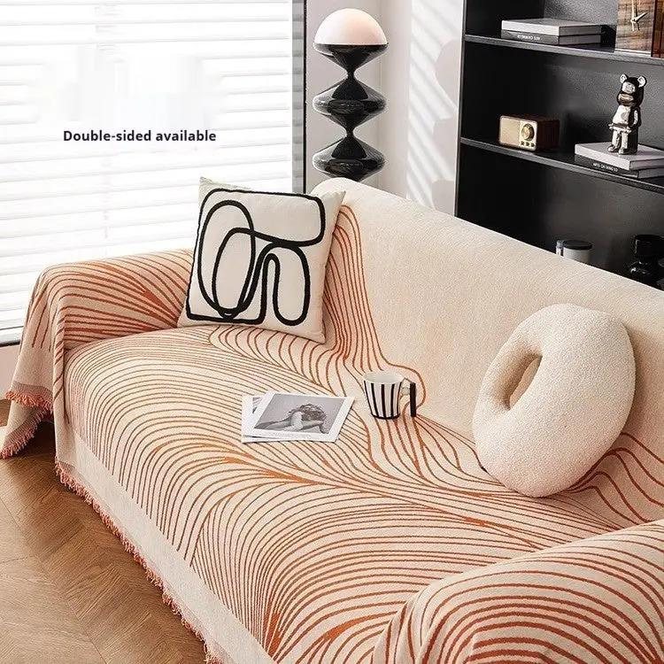 Plaid Canapé Chenille Moderne ZELTO