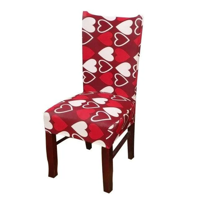 Housse de Chaise avec Coeur
