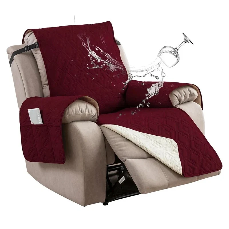 housse de protection imperméable et anti griffe pour fauteuil relax
