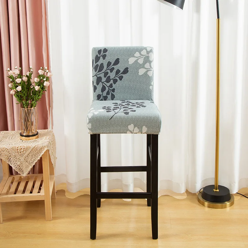 Housse pour tabouret de bar extensible en lycra - 34 Motifs