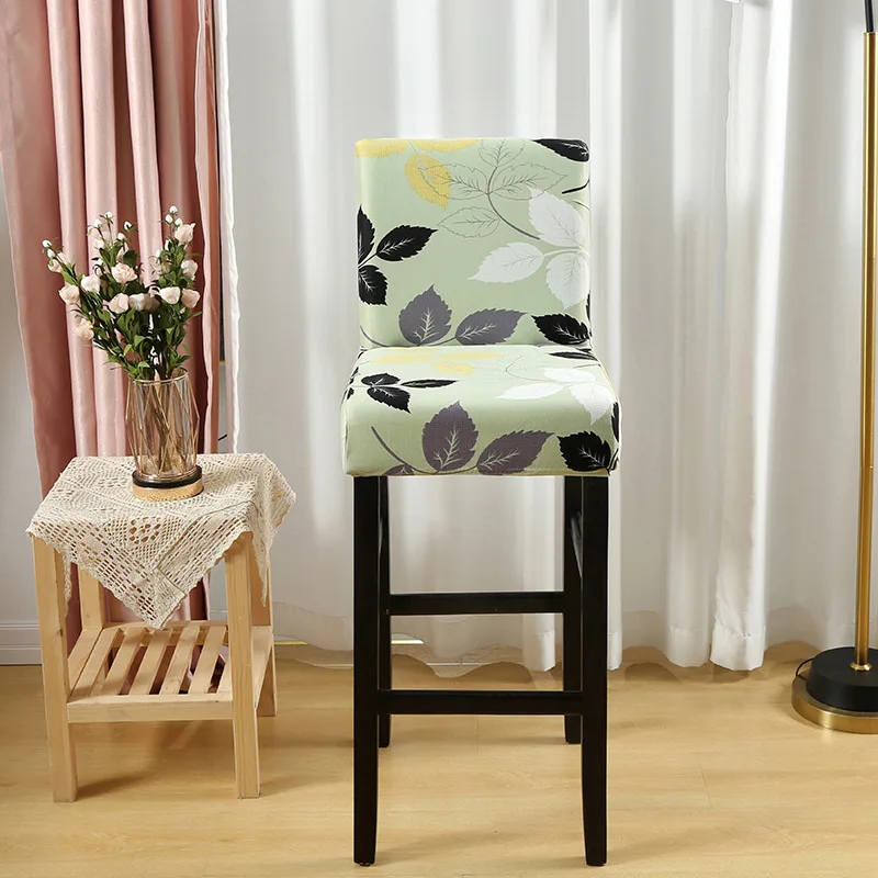 Housse pour tabouret de bar extensible en lycra - 34 Motifs