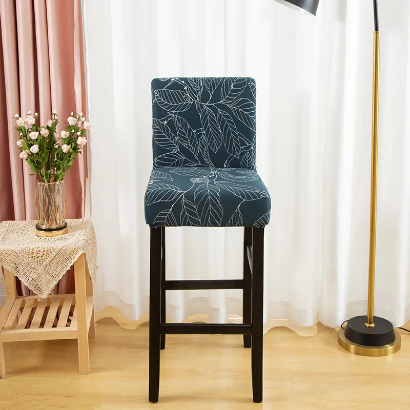 Housse pour tabouret de bar extensible en lycra - 34 Motifs