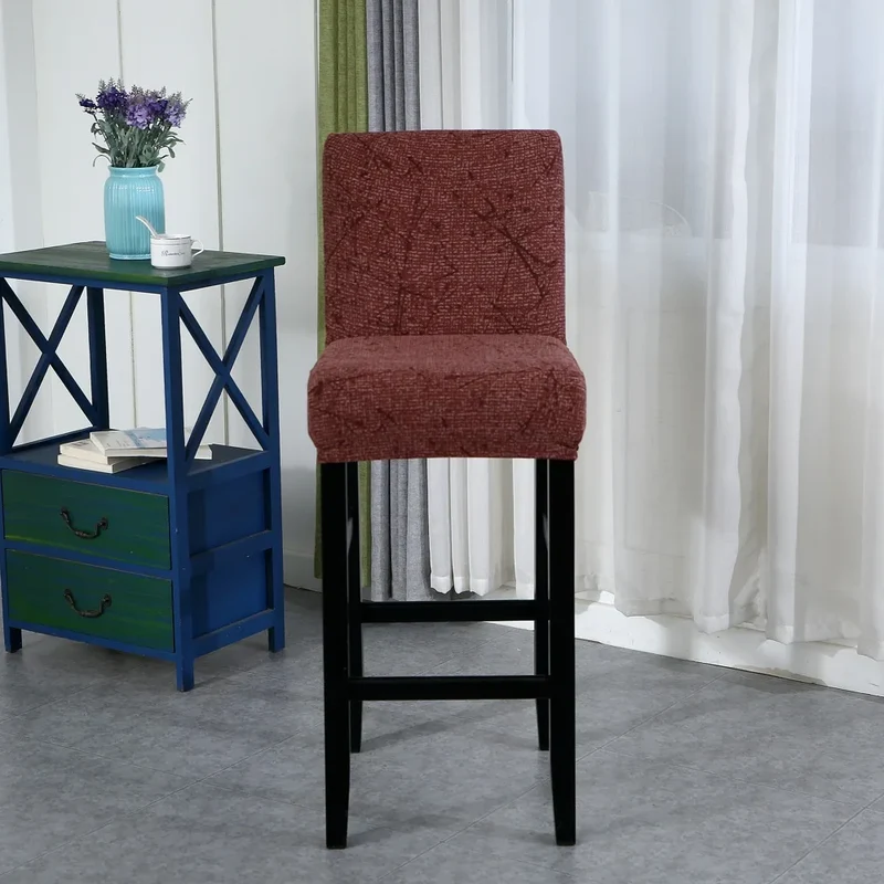 Housse pour tabouret de bar extensible en lycra - 34 Motifs