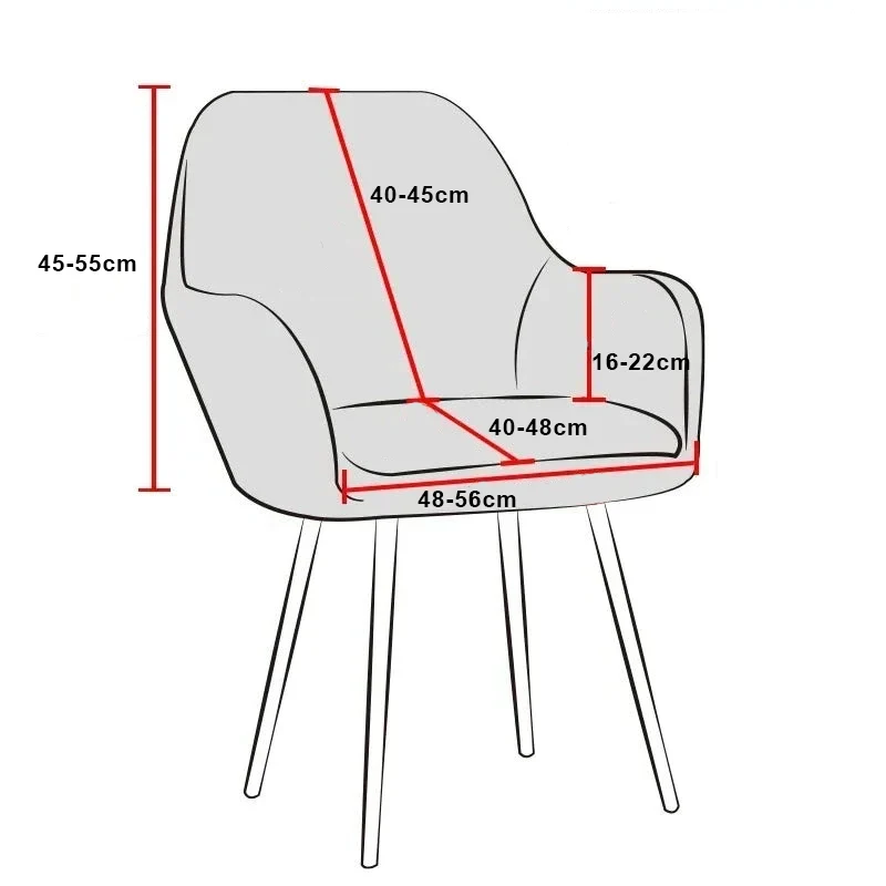 Housse pour fauteuil arnold maisons du monde grand dossier large pur velours