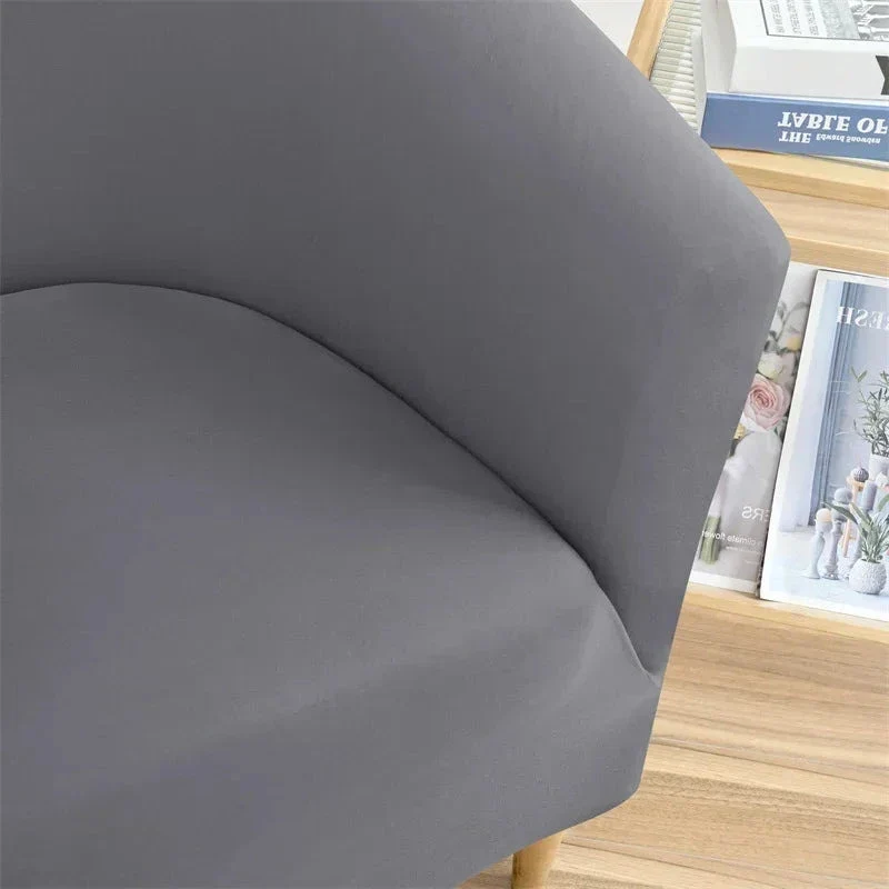 Housse pour fauteuil arrondi compatible IKEA TULLSTA extensible en lycra imperméable