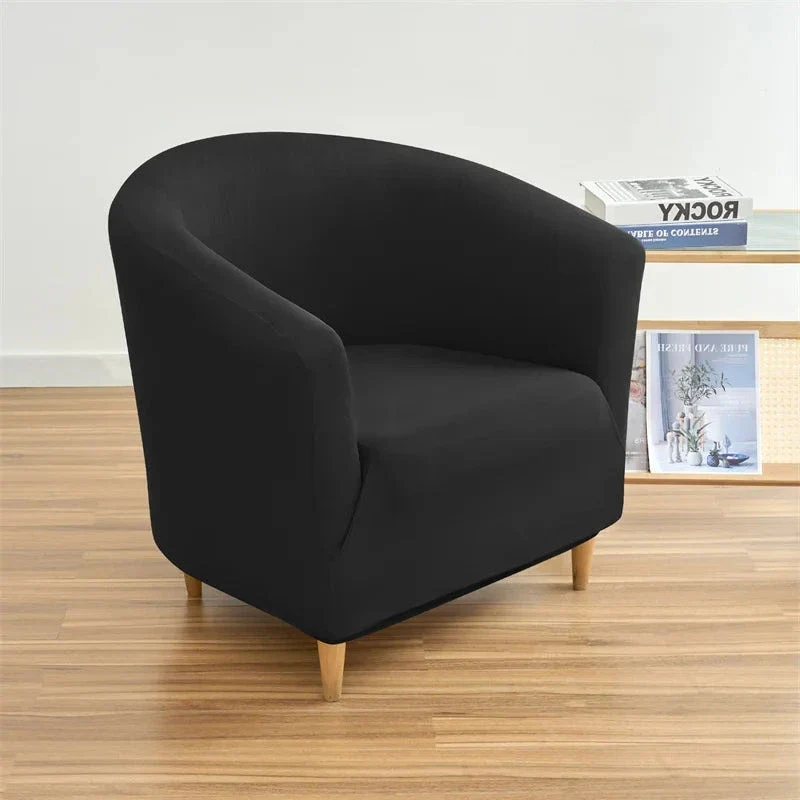 Housse pour fauteuil arrondi compatible IKEA TULLSTA extensible en lycra imperméable