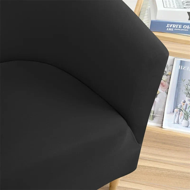 Housse pour fauteuil arrondi compatible IKEA TULLSTA extensible en lycra imperméable