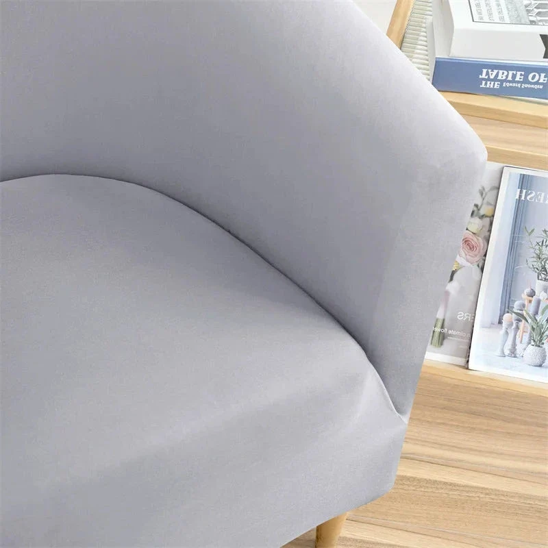 Housse pour fauteuil arrondi compatible IKEA TULLSTA extensible en lycra imperméable
