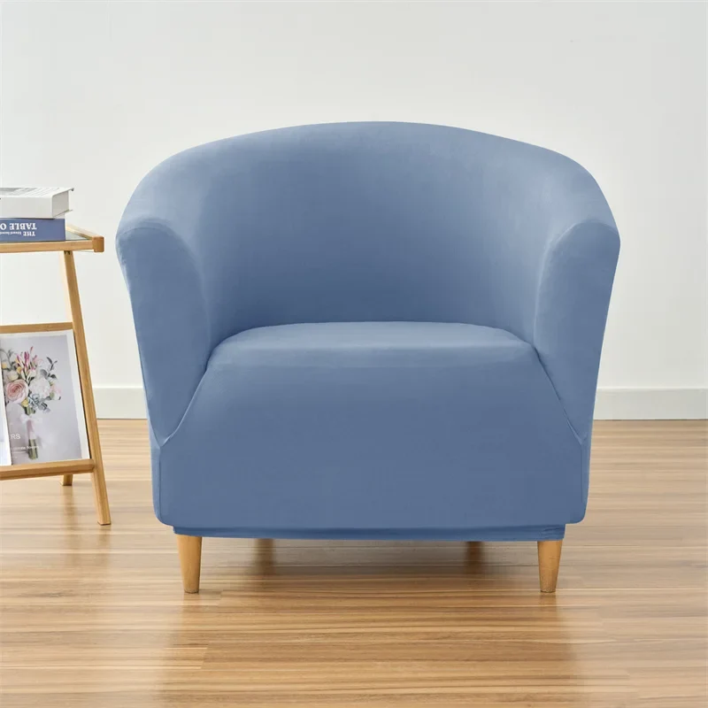 Housse pour fauteuil arrondi compatible IKEA TULLSTA extensible en lycra imperméable