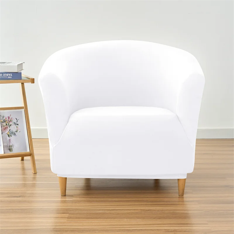 Housse pour fauteuil arrondi compatible IKEA TULLSTA extensible en lycra imperméable