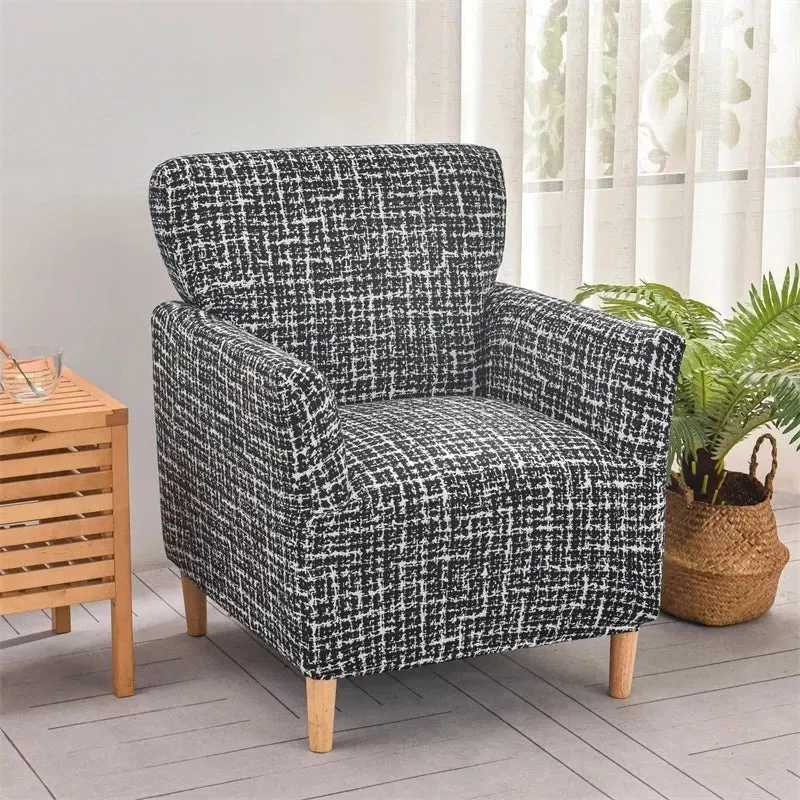 Housse pour fauteuil club extensible en lycra 11 motifs