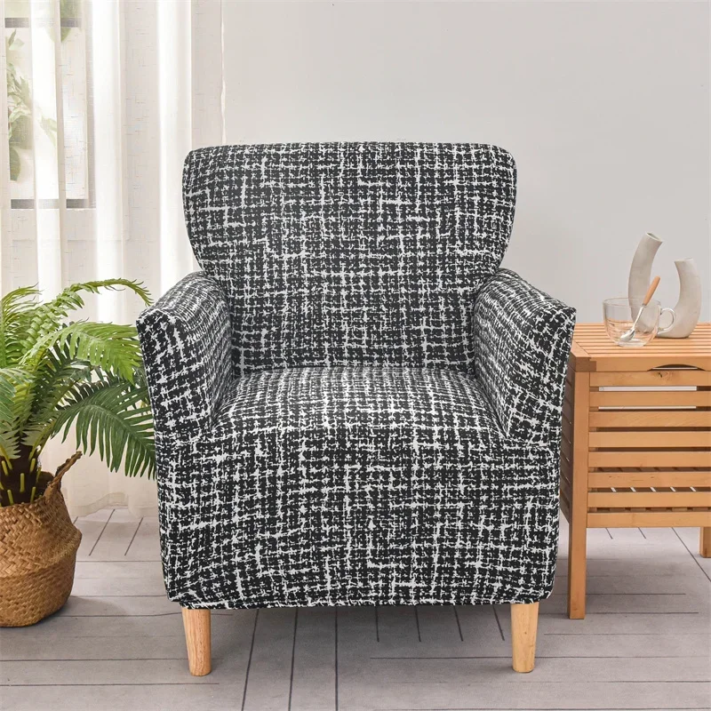 Housse pour fauteuil club extensible en lycra 11 motifs