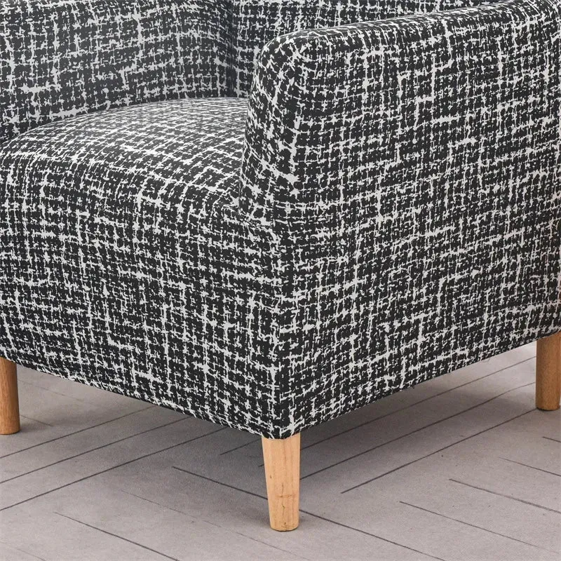 Housse pour fauteuil club extensible en lycra 11 motifs