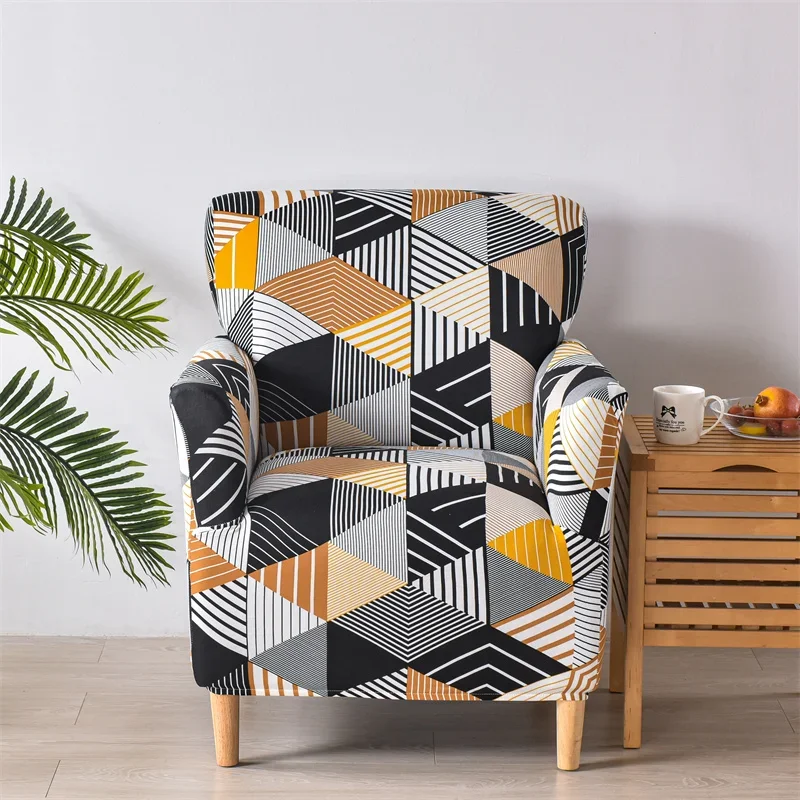 Housse pour fauteuil club extensible en lycra 11 motifs