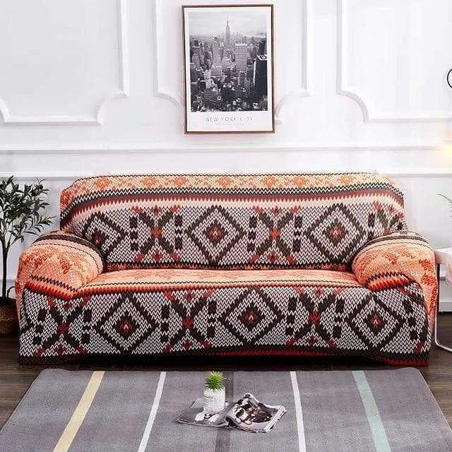 Housse de Canapé Motif Africain