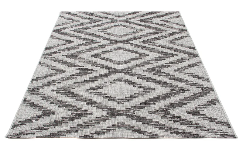 Tappeto Outdoor Flatweave Grigio