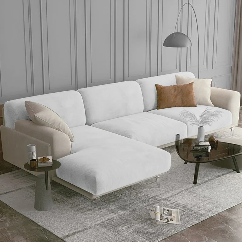 Housse de coussin de canapé extensible pur velours couleurs vives