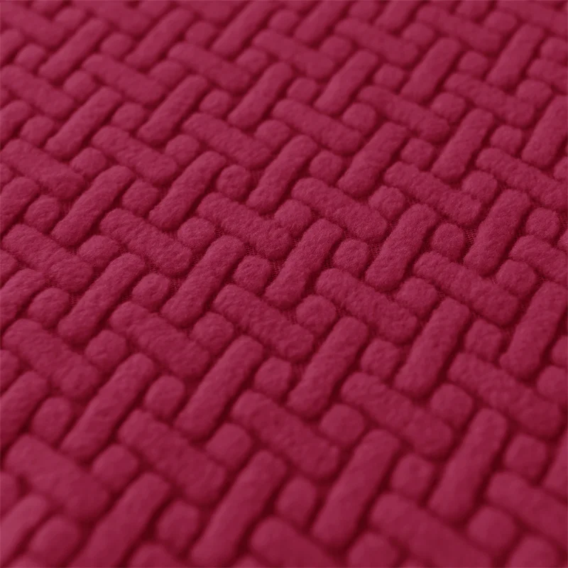 Housse pour fauteuil relax avec repose-pieds mécanique velours damassé