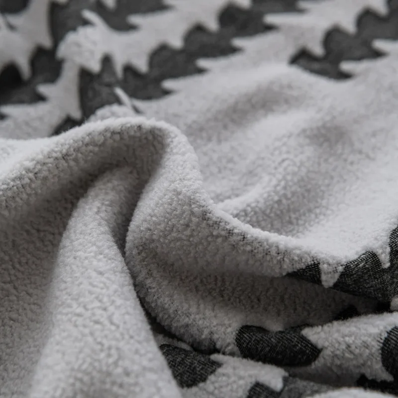 Housse de coussin de canapé renforcée texture laineuse qualité prémium