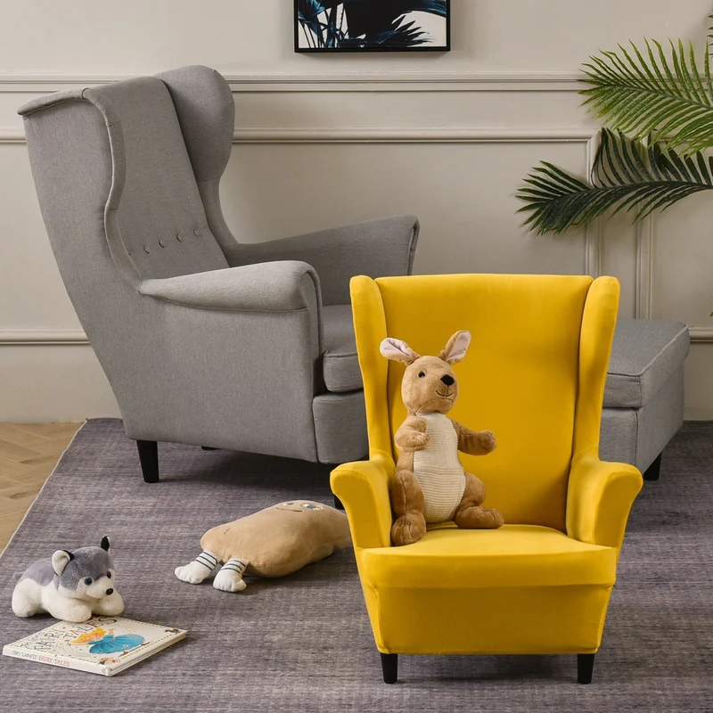 Housse pour fauteuil enfant IKEA STRANDMON pur velours