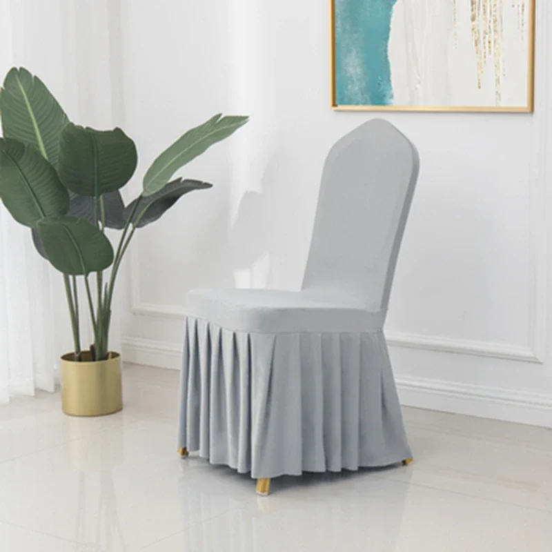 Lot de 100 Housses de Chaise Grise Pour Mariage
